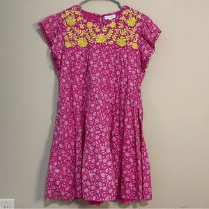 New With Tags—THML Pink and Yellow Dress—Size Medium